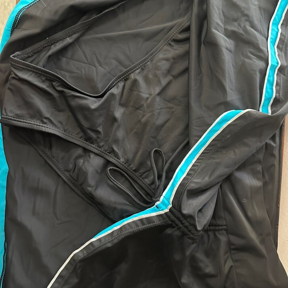 NWOT Black and Blue Tankini - Picture 8 of 11